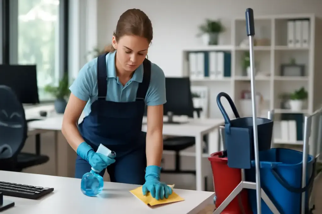 Come mantenere puliti uffici e spazi comuni: strategie efficaci per igiene senza stress
