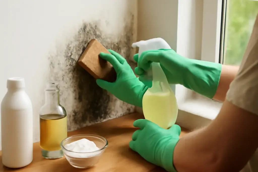 Come eliminare la muffa dai muri con metodi green? Soluzione efficace senza tossicità