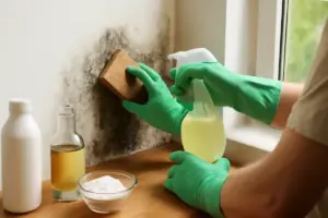 Come eliminare la muffa dai muri con metodi green? Soluzione efficace senza tossicità