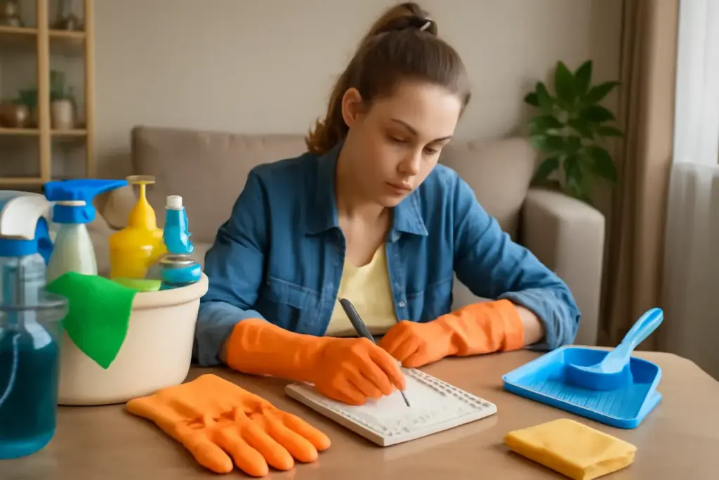Come organizzare una giornata di pulizie profonde? La lista per non trascurare nulla