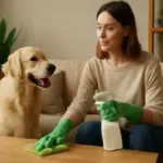 Routine di pulizia green per chi ha animali: sicurezza per loro, serenità per te