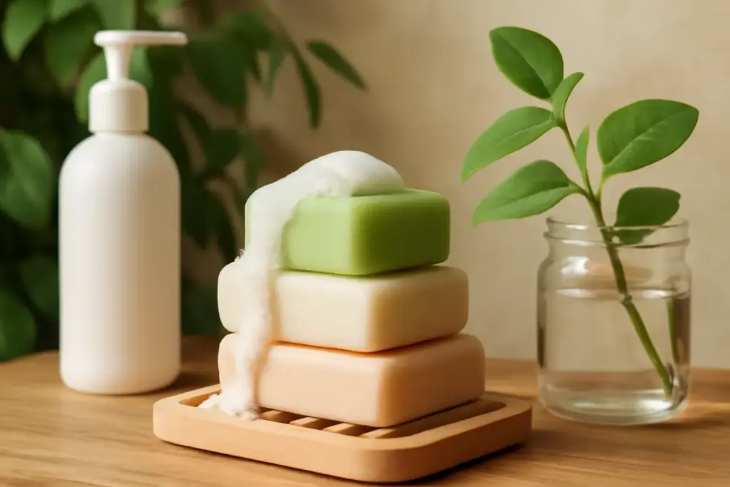 Bagnoschiuma solidi eco-friendly: perché durano di più e aiutano l’ambiente