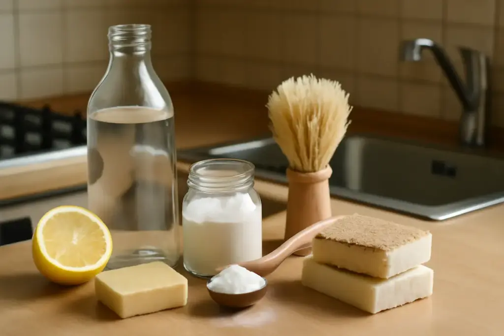 Prodotti naturali per la pulizia della cucina: efficacia e risparmio assicurati