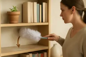 Come evitare accumulo di polvere sulle mensole? Il trucco che nessuno ti ha mai detto