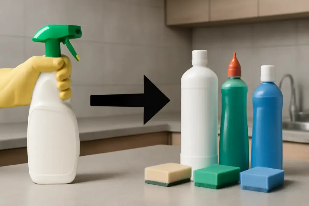 Spray multisuperficie o prodotti specifici? La risposta che pochi conoscono per igiene e durata
