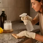 Prodotti naturali per pulire le superfici in pietra: sicurezza per materiali e per la salute
