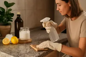 Prodotti naturali per pulire le superfici in pietra: sicurezza per materiali e per la salute