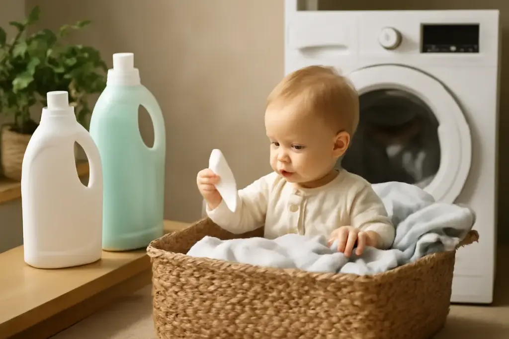 Qual è il detersivo più indicato per chi ha bambini piccoli? Una scelta che previene residui nocivi