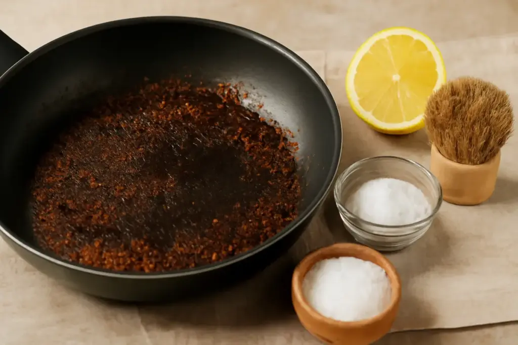 Pentole incrostate: quali ingredienti naturali usare per non rovinare il fondo antiaderente