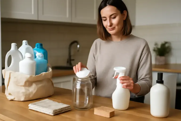 Ridurre la plastica nei prodotti per la pulizia: piccoli gesti, grande impatto