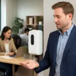 Dispositivi igienizzanti automatici: come installarli migliora comfort e sicurezza negli uffici