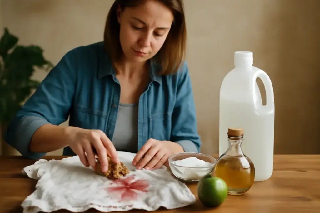 Rimuovere le macchie più ostinate con ingredienti ecosostenibili: funziona davvero