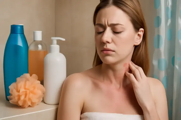 Quali materiali evitare nei prodotti per la doccia? L’insospettabile causa di allergie