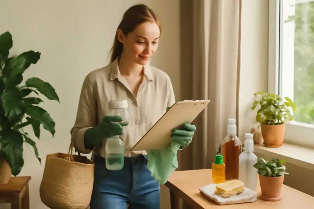 Pulizie di primavera in stile green: la checklist che semplifica tutto