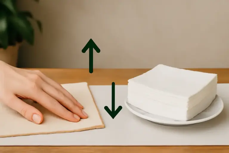 Tovaglioli compostabili o carta tradizionale? Il vantaggio per pelle e ambiente in ogni occasione