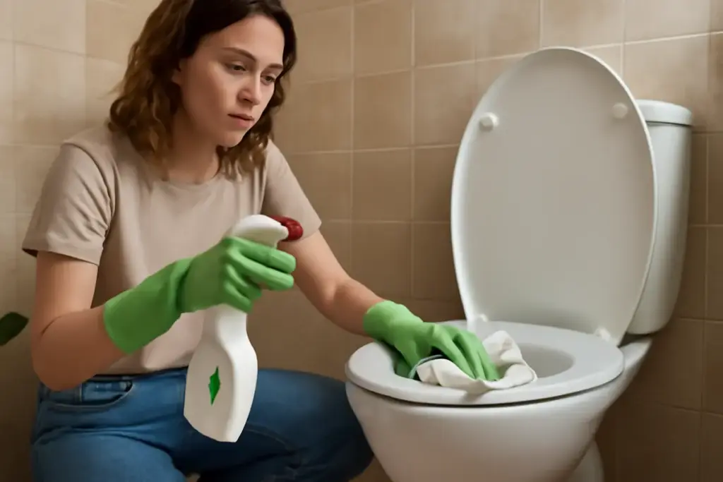 Disinfettare il bagno in modo sostenibile: evita l’errore che inquina di più